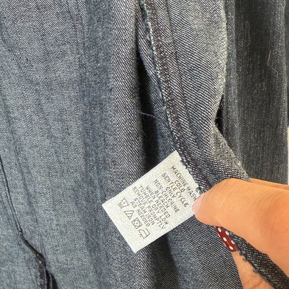 Nine & Compant Denim Trench Coat - Picture 7 of 11